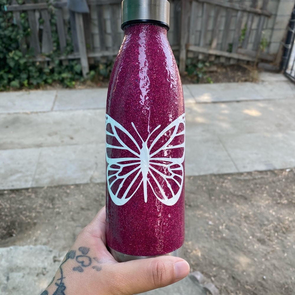 Butterfly Water Bottle